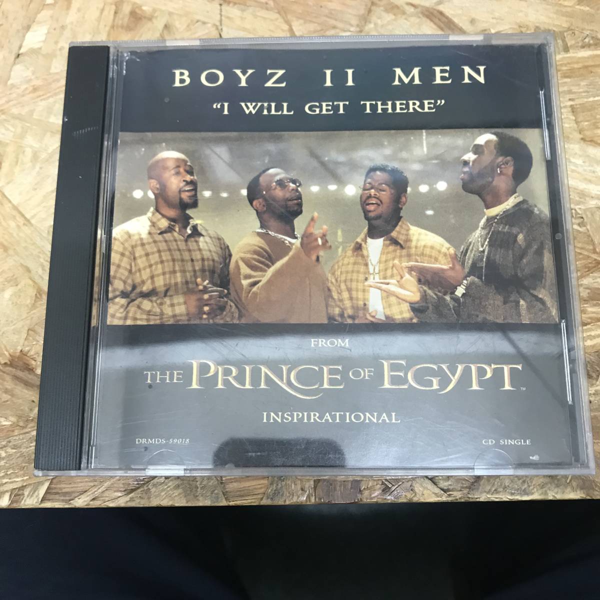 ● HIPHOP,R&B BOYZ II MEN - I WILL GET THERE INST,シングル,RARE,名曲!!! CD 中古品_画像1