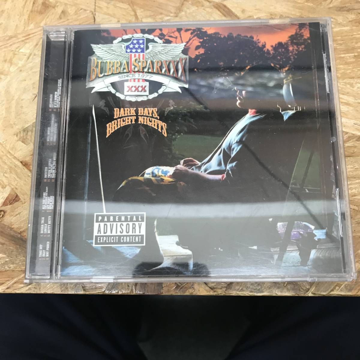 ● HIPHOP,R&B BUBBA SPARXXX - THE DARK DAYS BRIGHT NIGHTS OF アルバム,名盤!!! CD 中古品_画像1