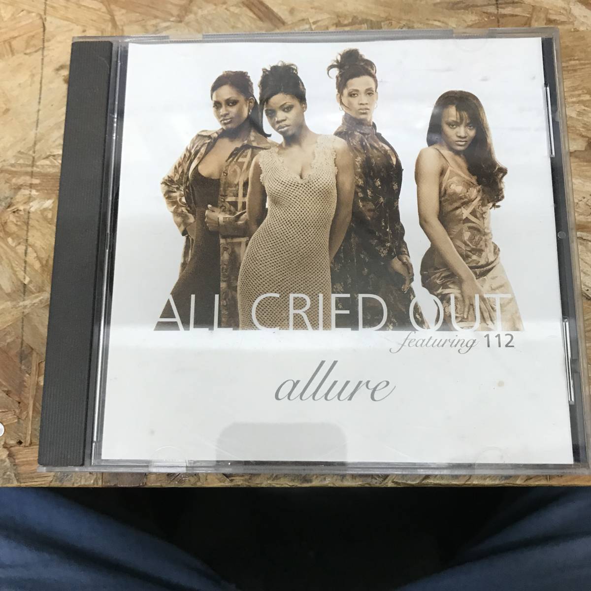 シ● HIPHOP,R&B ALLURE - ALL CRIED OUT FEAT 112 シングル,名曲!!! CD 中古品_画像1