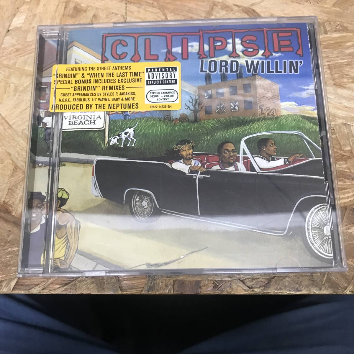 ● HIPHOP,R&B CLIPSE - LORD WILLIN' アルバム,名盤!!! CD 中古品_画像1