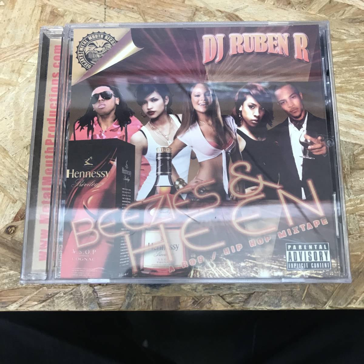 ● HIPHOP,R&B DJ RUBEN R - BEEZIES & HEEN MIXTAPE アルバム,RARE CD 中古品_画像1