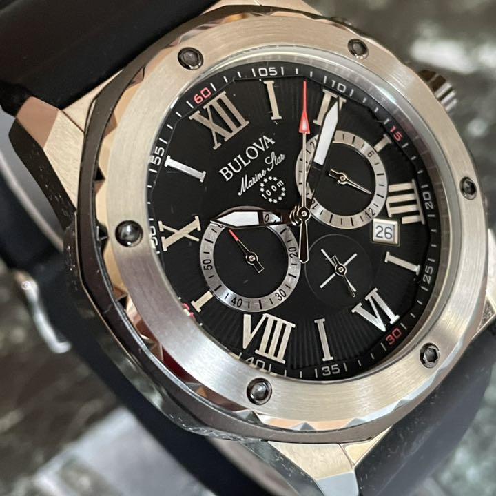 即納 送料無料 新品未使用 BULOVA ブローバ マリンスター 男性/メンズ