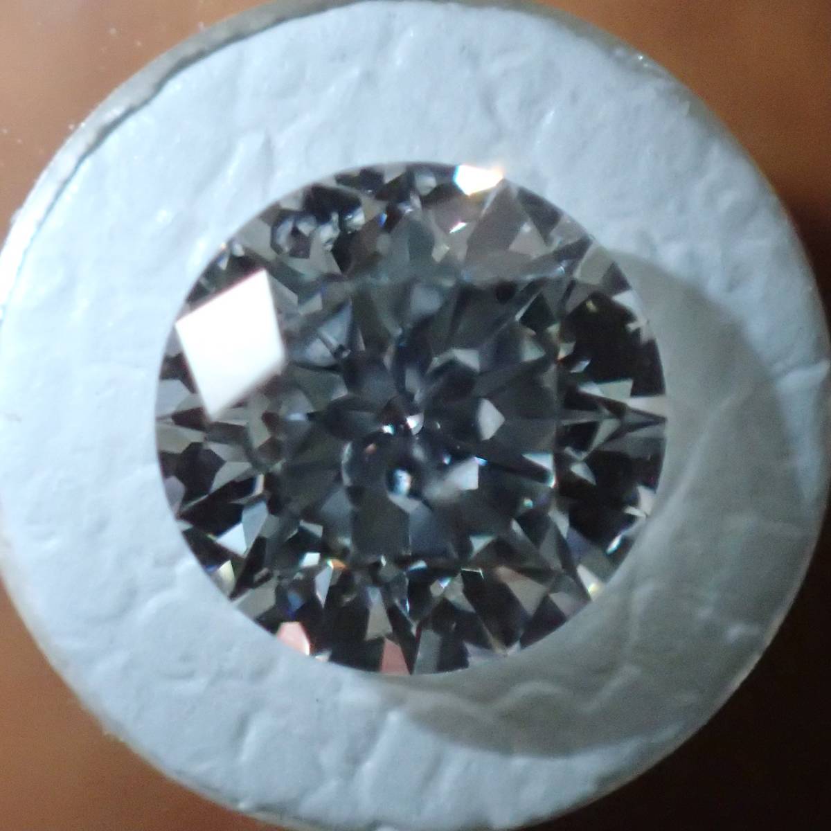 0.246ct diamond E color SI2 loose round modifying do brilliant round modifying do many surface cut 