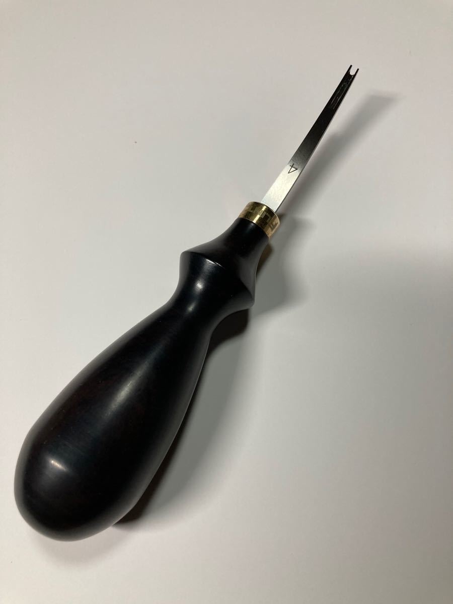 【フリントレザーツール】エッジャー #4 1.4mm【送料無料】 [クラフト社]  FLINT LEATHER TOOLS