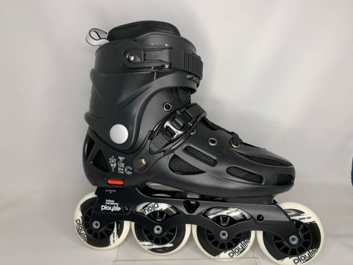 [ new goods ] inline skates Powerslide AZTEC PLAYLIFE hard boots fleece ke-to newest model Eu44-45 28.4-29.0cm roller 