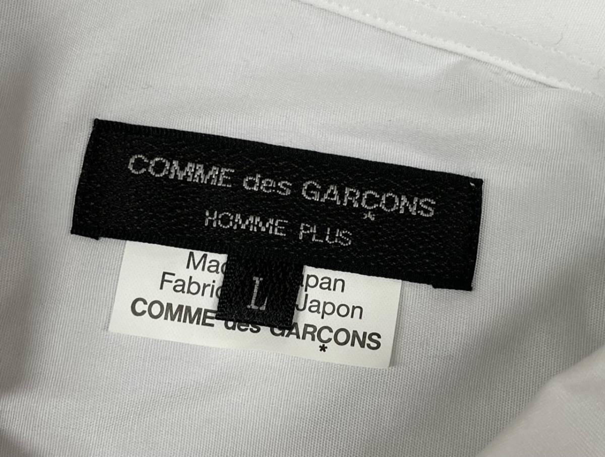 ■ COMME des GARCONS HOMME PLUS 18AW 変形 ロングシャツ コムデギャルソンオムプリュス PB-B003 AD2018 ■ L_画像3
