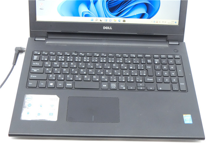 カメラ内蔵/中古/15.6型/ノートPC/Windows11/新品SSD256/8GB/４世代i3/DELL　Inspiron3542　　MSoffice2021搭載　動作良品_画像2