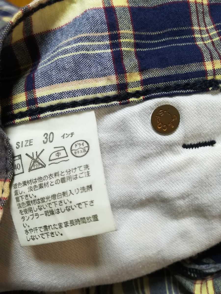 LEVI'Sリーバイス コットン100短パンウエスト84cm_画像9