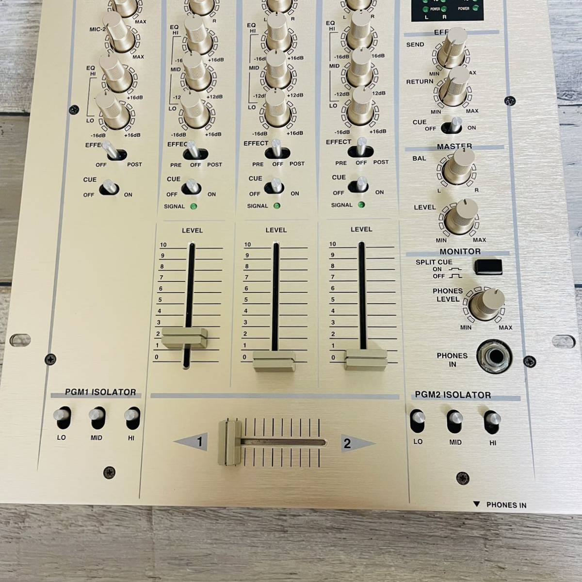 極美品VESTAX DJミキサーの名機 PCV-275 動作品 テクノ ハウス | www
