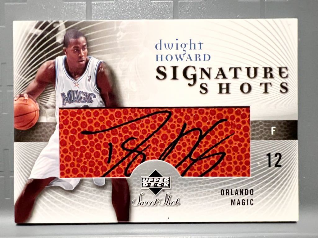 SSP Auto 05 Sweet Shot Dwight Howard ドワイト・ハワード NBA 直筆 サイン バスケ Magic ユニフォーム Panini All-star レイカーズ 優勝_画像1