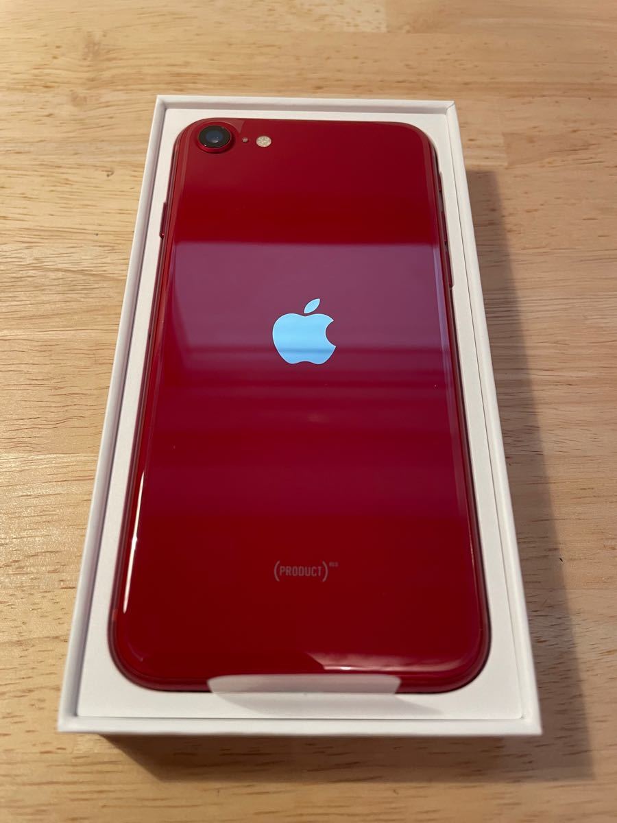 新品未使用 iPhone SE (第3世代 )64GB SIMフリー レッド(赤)SE3