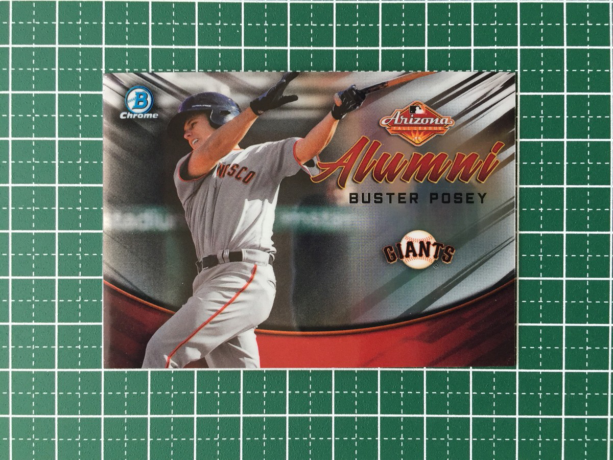 ★TOPPS MLB 2019 BOWMAN CHROME #AFLA-BP BUSTER POSEY［SAN FRANCISCO GIANTS］インサートカード「ARIZONA FALL LEAGUE ALUMNI」SP★_画像1