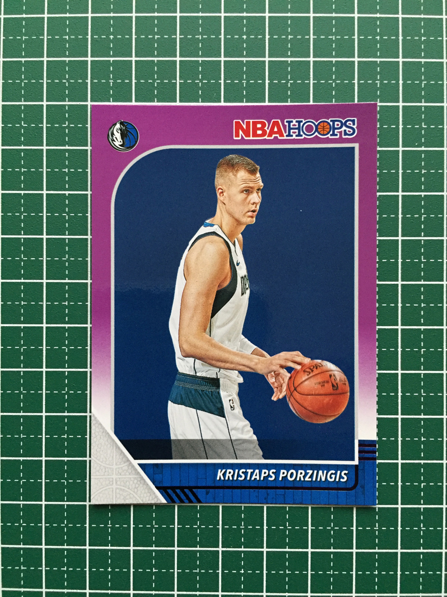 ★PANINI 2019-20 NBA HOOPS #40 KRISTAPS PORZINGIS［DALLAS MAVERICKS］ベースカード PURPLE パラレル版 2020★_画像1