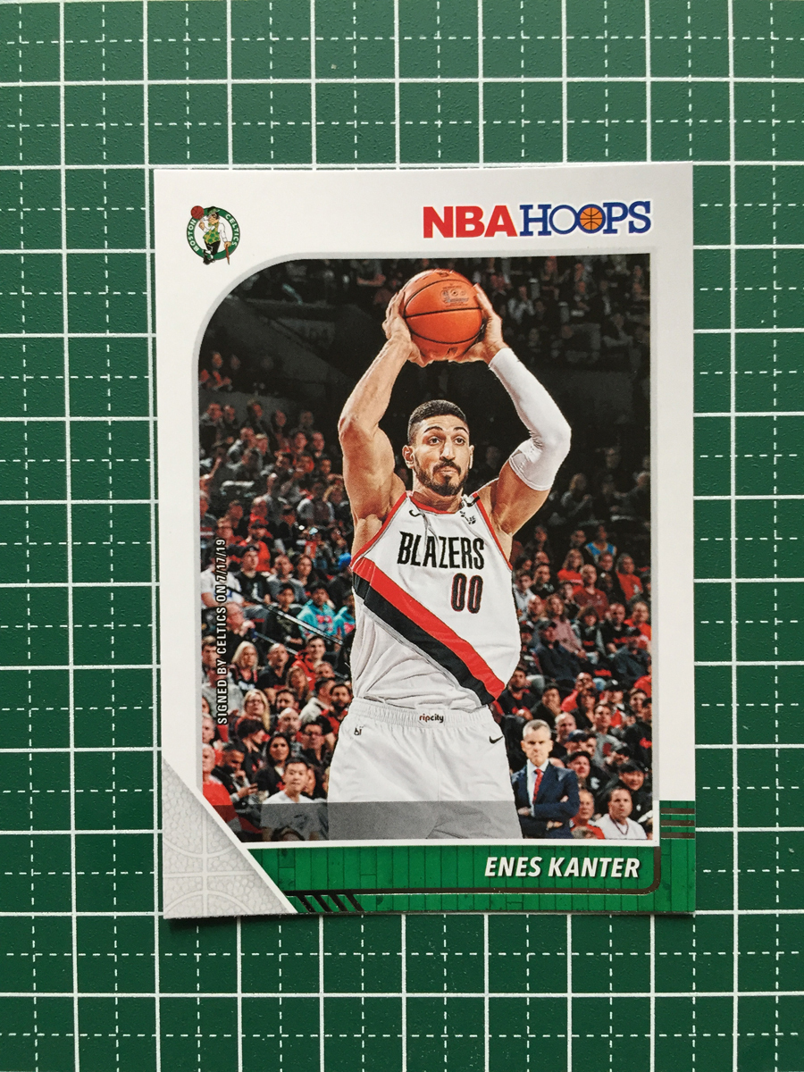 ★PANINI 2019-20 NBA HOOPS #164 ENES KANTER［BOSTON CELTICS］ベースカード 2020★_画像1