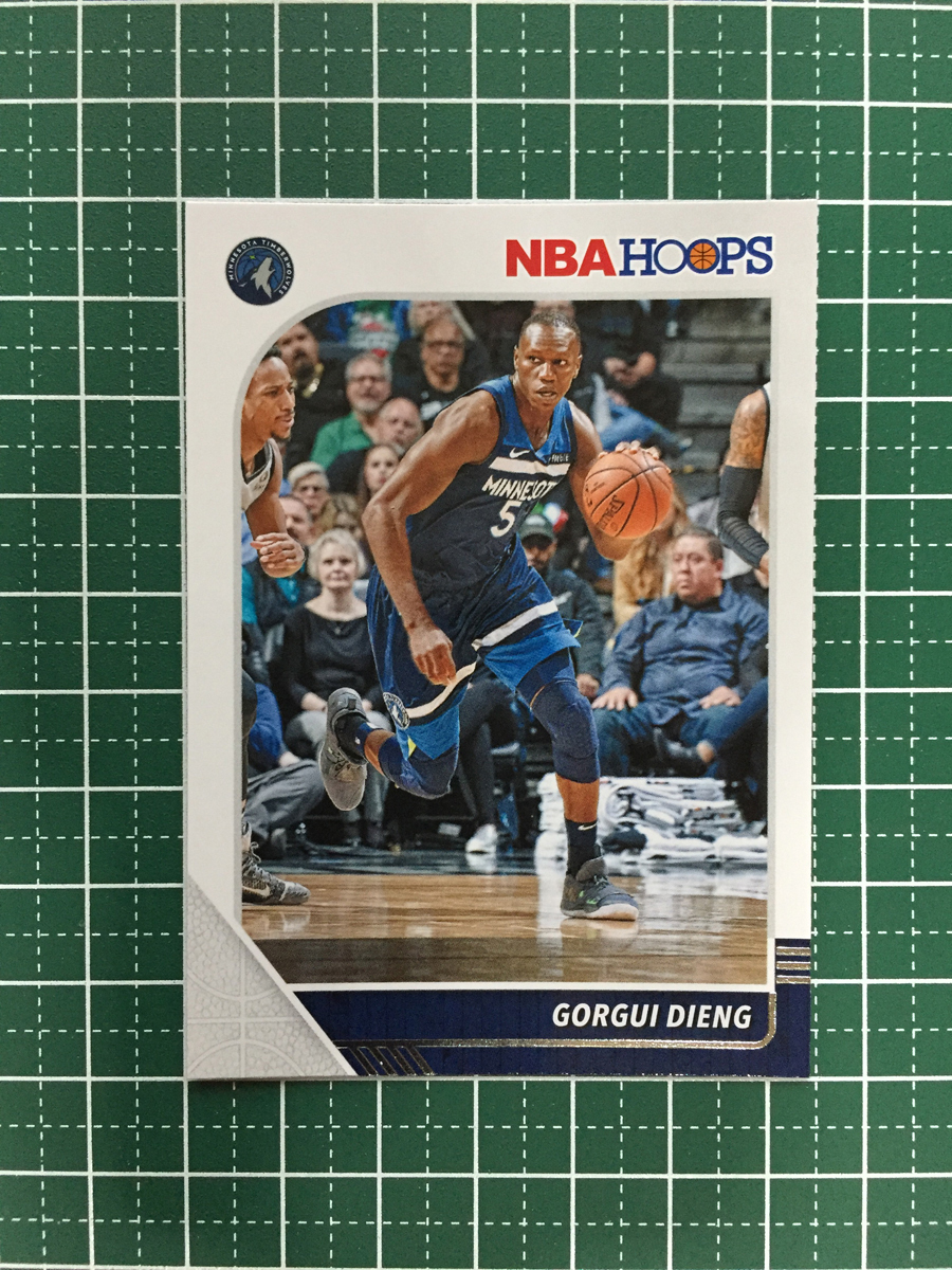 ★PANINI 2019-20 NBA HOOPS #112 GORGUI DIENG［MINNESOTA TIMBERWOLVES］ベースカード 2020★_画像1