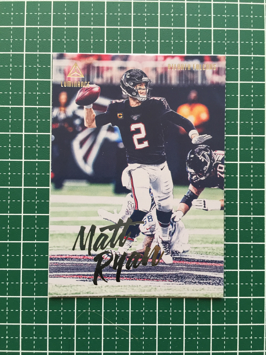 ★PANINI 2020 NFL LUMINANCE #11 MATT RYAN［ATLANTA FALCONS］ベースカード「BASE」★_画像1