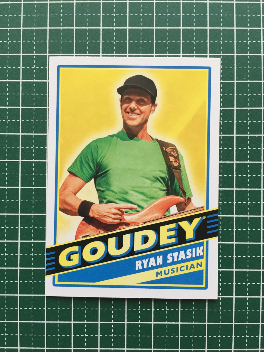 ★UPPER DECK 2020 GOODWIN CHAMPIONS #G33 RYAN STASIK［MUSICIAN］インサートカード「GOUDEY」UD 20★_画像1