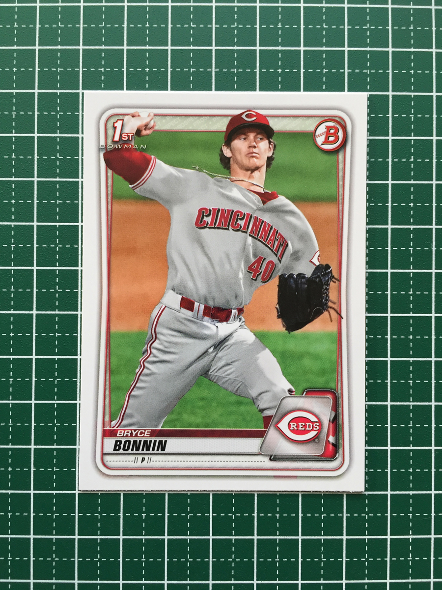 ★TOPPS MLB 2020 BOWMAN DRAFT #BD-74 BRYCE BONNIN［CINCINNATI REDS］ベースカード 1st★_画像1