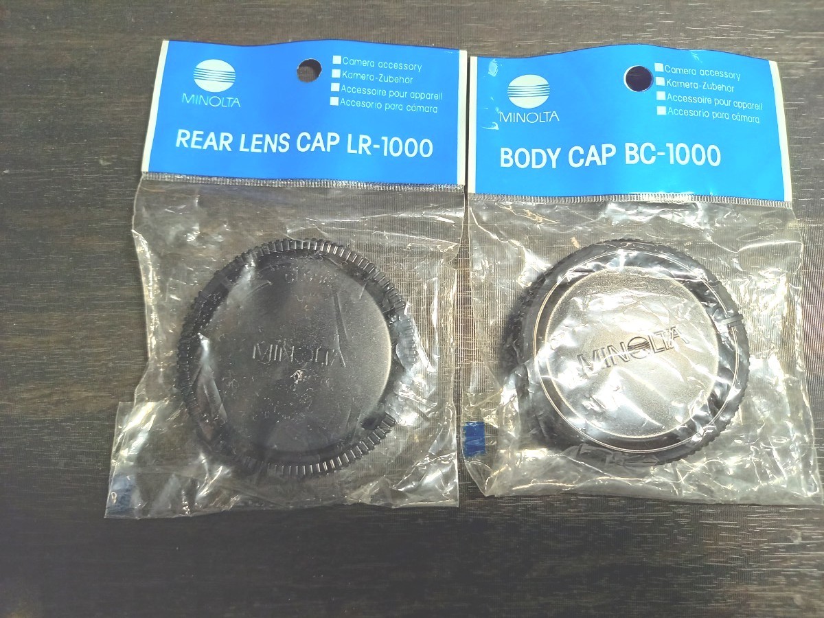 【価格見直し】コニカミノルタ　BODY CAP BC-1000 & REAR LES CAP LR-1000