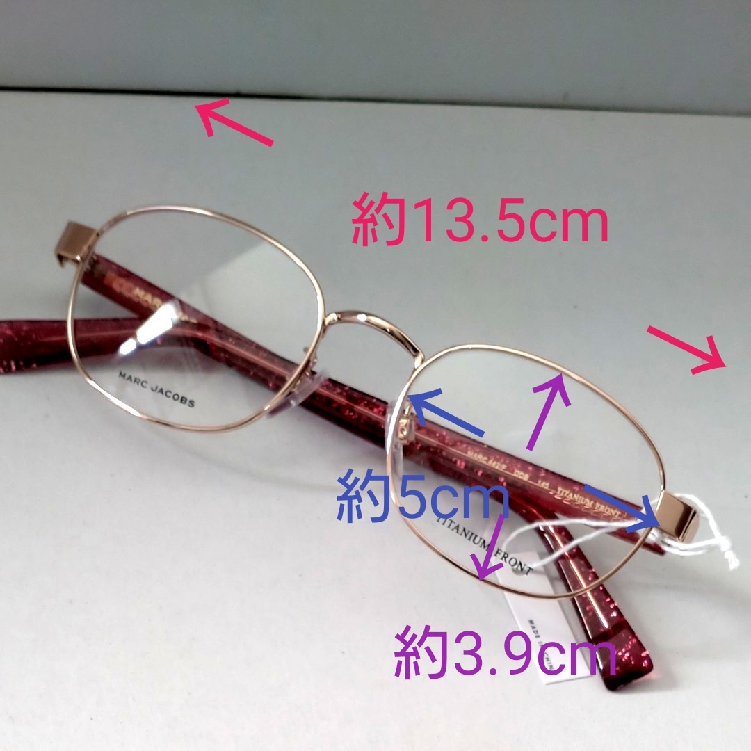 美しい MARC JACOBS マークジェイコブス メガネフレーム