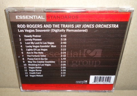 Rod Rogers & The Travis Jay Jones Orchestra 中古CD-R Las Vegas Souvenir Rodd Keith 1960's Lounge ラウンジ ポピュラー音楽 ボーカル_画像3