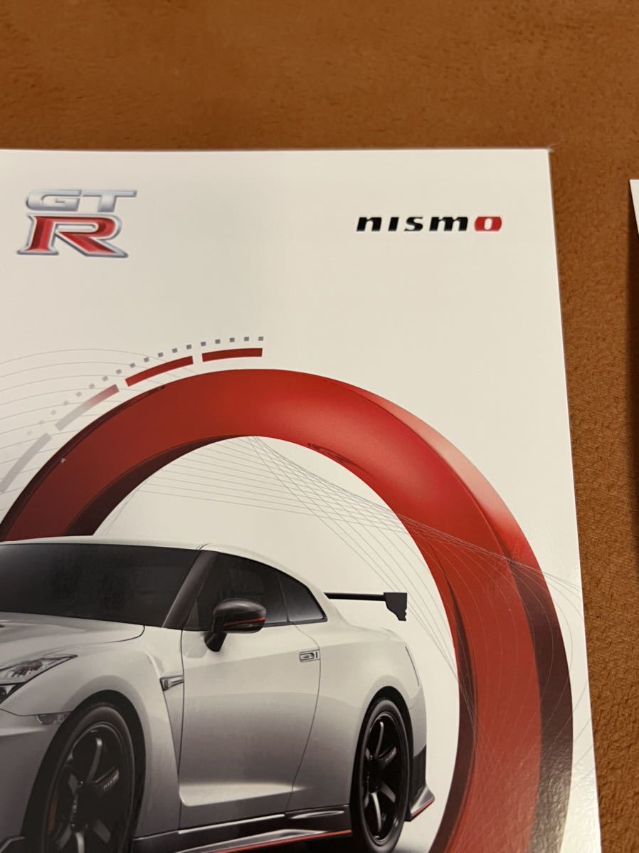 日本国内　正規品　当時物　本物　日産　純正　R35 GTR カタログ　nismo ニスモ　価格表　オプション付き　新品　未使用　希少　レア_画像7