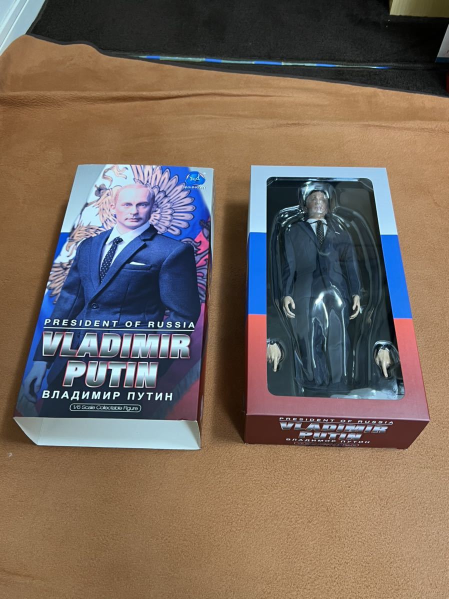 正規品　当時物　本物　DiD 1/6スケール コレクタブル フィギュア President of Russia VLADIMIR PUTIN ウラジーミル・プーチン 人形