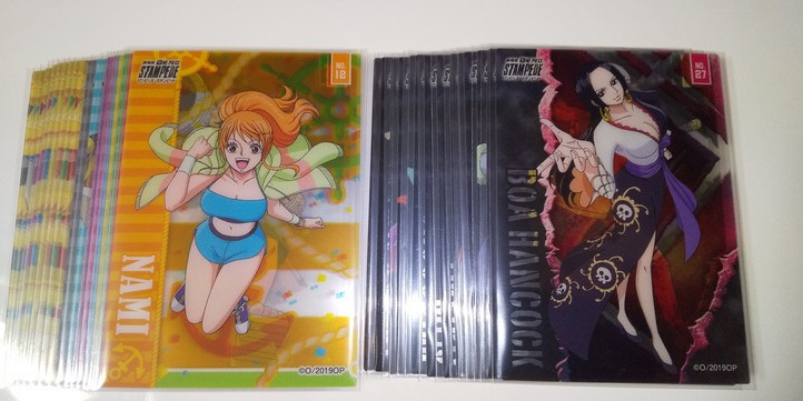 ワンピース 32/32枚セット 劇場版 ONE PIECE STAMPEDE クリア ワンピース 32/32枚セット 劇場版 ONE PIECE STAMPEDE クリア