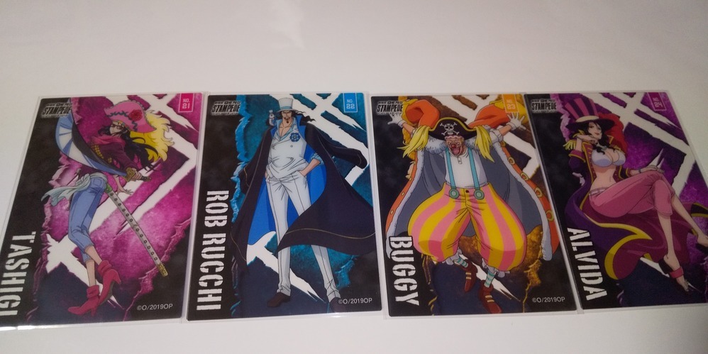 ワンピース 32/32枚セット 劇場版 ONE PIECE STAMPEDE クリア ワンピース 32/32枚セット 劇場版 ONE PIECE STAMPEDE クリア