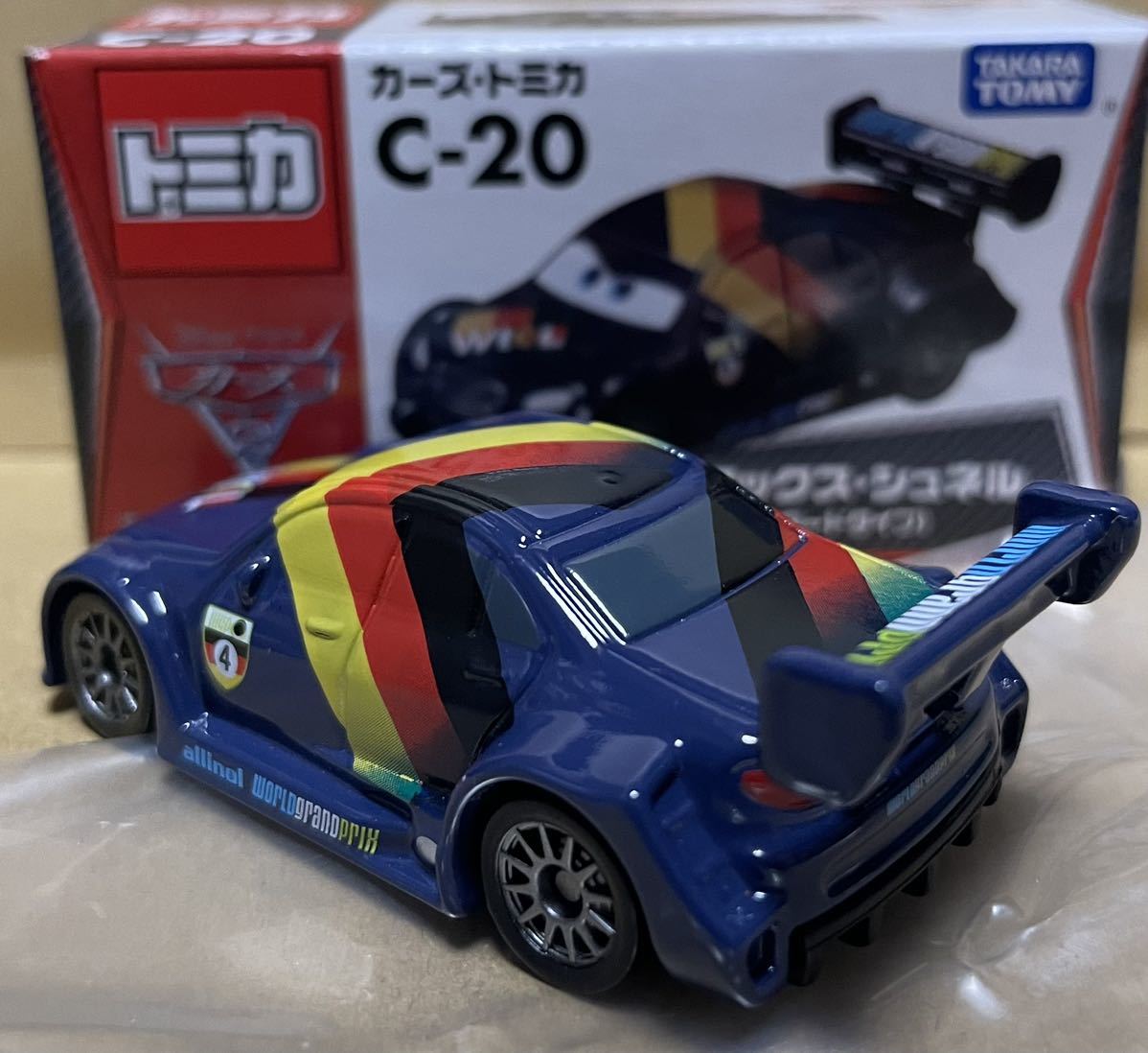廃盤カーズ トミカ C-20 マックス シュネル(スタンダードタイプ 廃盤カーズ トミカ C-20 マックス シュネル(スタンダードタイプ