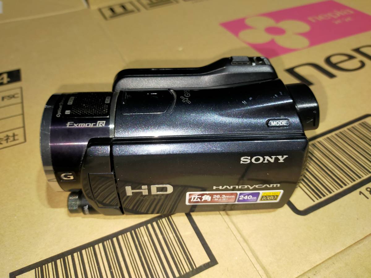 SONY ハンディカム HDR-CX550V デジタルHDビデオカメラ　ジャンク品_画像1