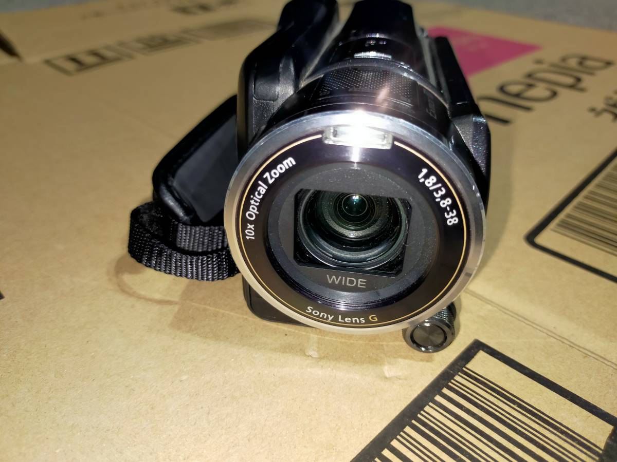 SONY ハンディカム HDR-CX550V デジタルHDビデオカメラ　ジャンク品_画像2