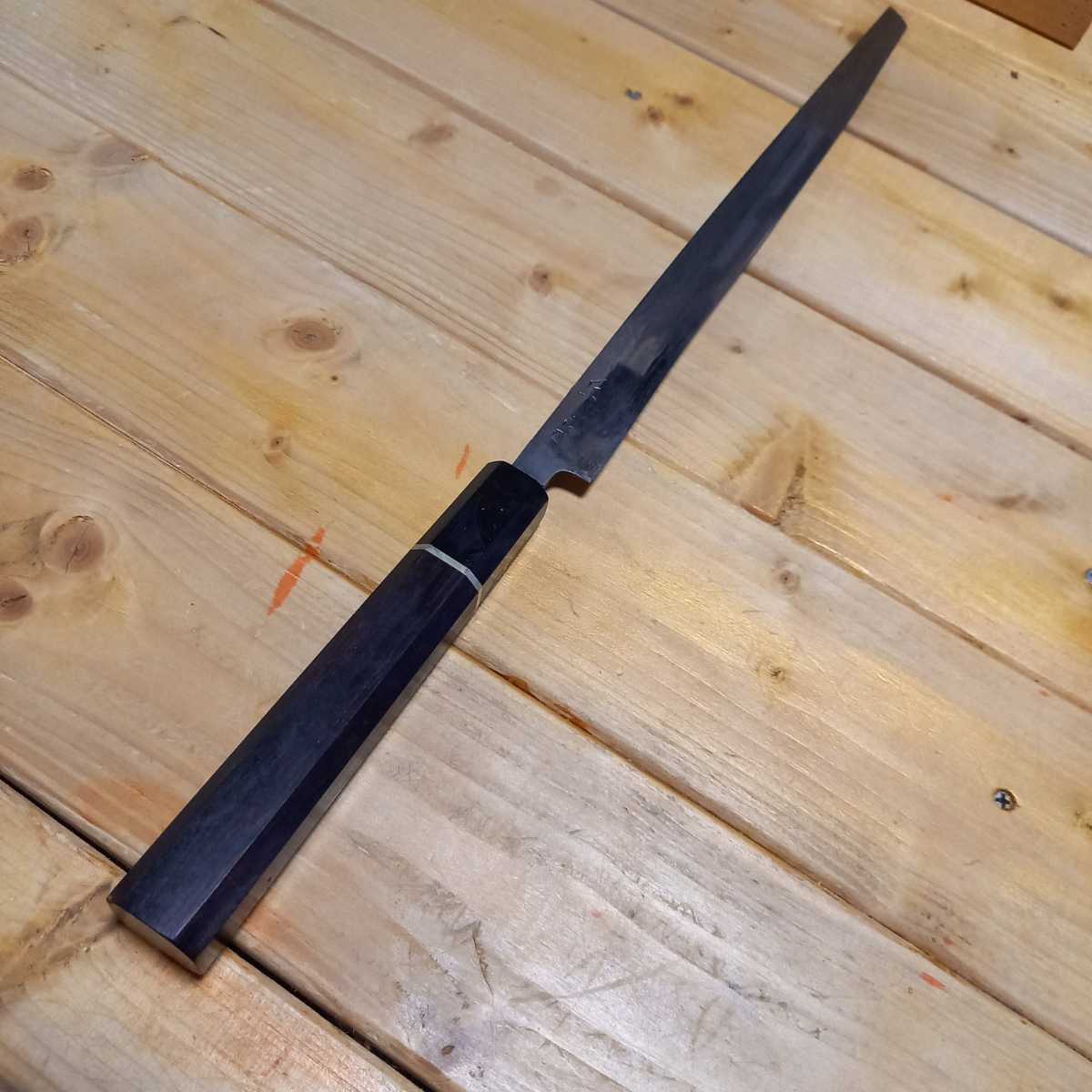 ブランド買うならブランドオフ 正本 コバルト鋼 柳刃刺身包丁 33cm
