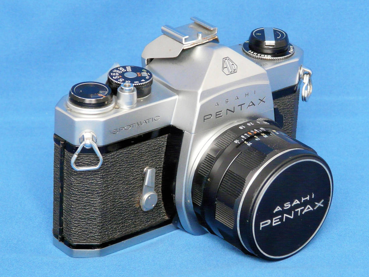 ASAHI PENTAX アサヒ ペンタックス カメラボディ SPOTMATIC SP +レンズ Super-Takumar 55mm F1.8_画像1