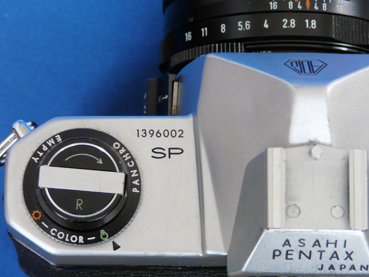 ASAHI PENTAX アサヒ ペンタックス カメラボディ SPOTMATIC SP +レンズ Super-Takumar 55mm F1.8_画像5