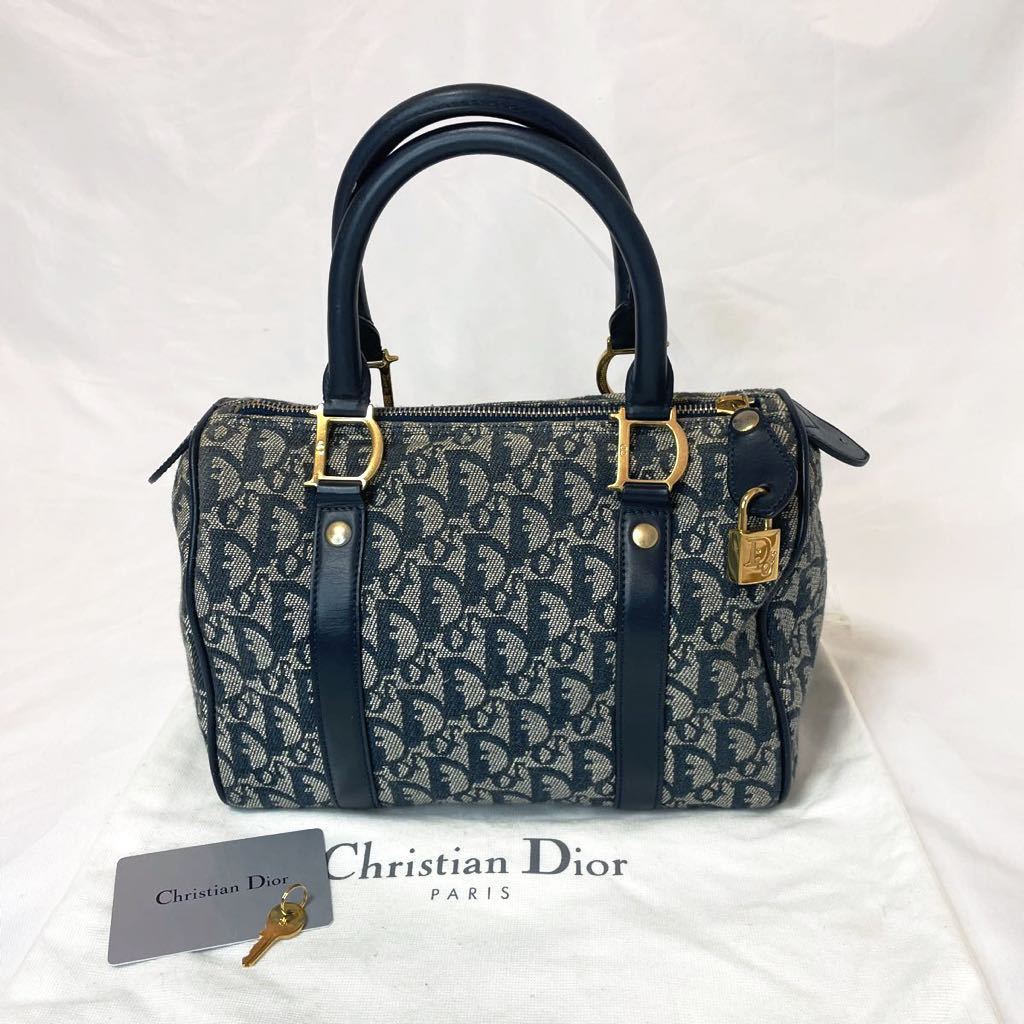 1円 〜 美品 Christian Dior クリスチャン ディオール トロッター D