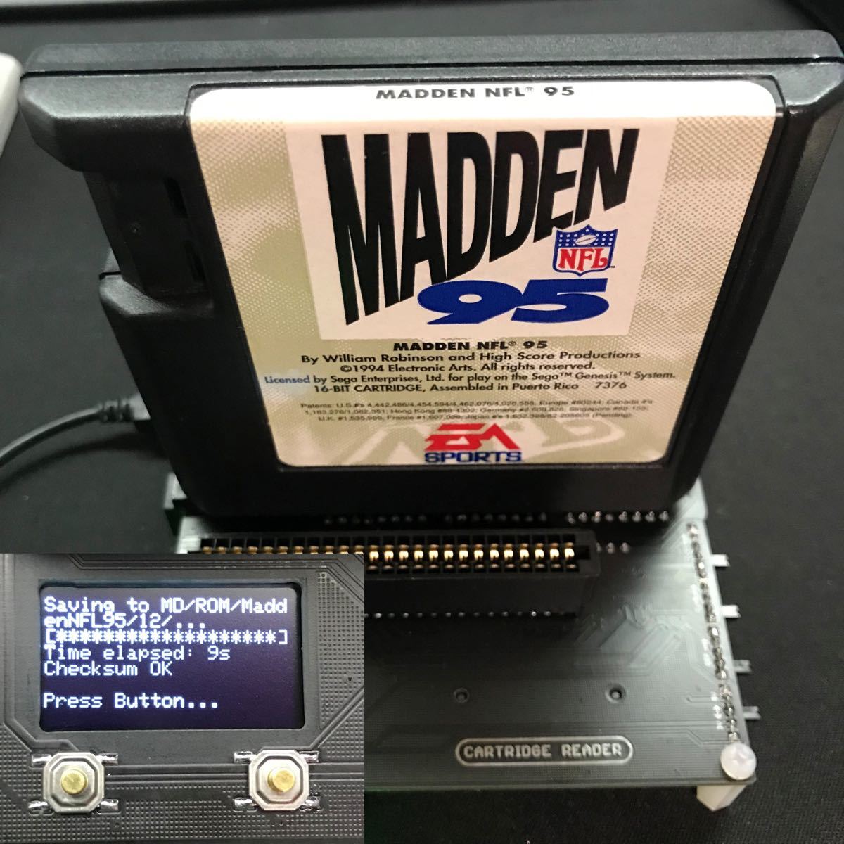 CartridgeReader（カートリッジリーダー）レトロゲームROM吸出し機 SA1