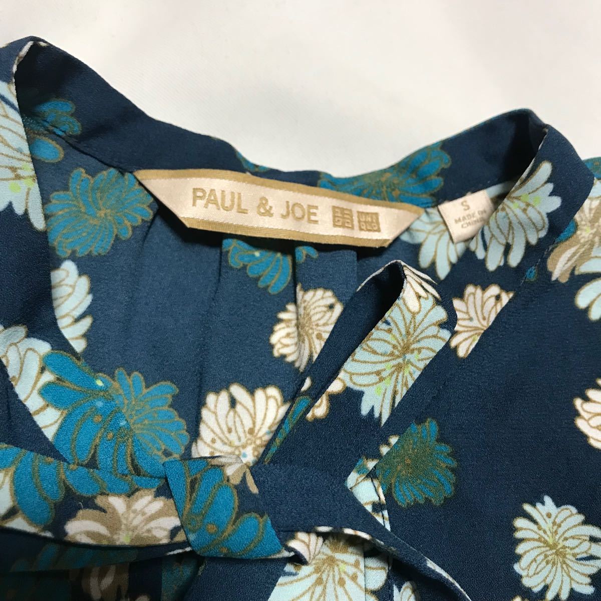 完売品 ユニクロ PAUL＆JOE ポール&ジョー ワンピース フラワープリント