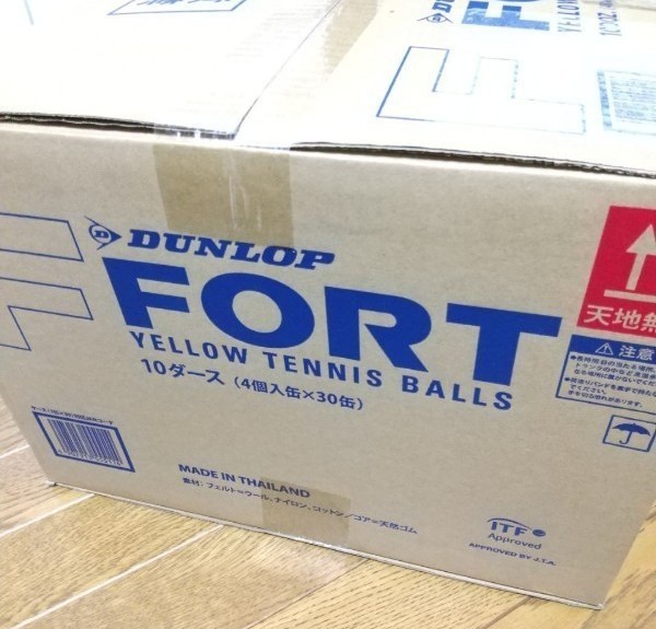 包装無料/送料無料 テニスボール FORT缶 新品未開封 104球