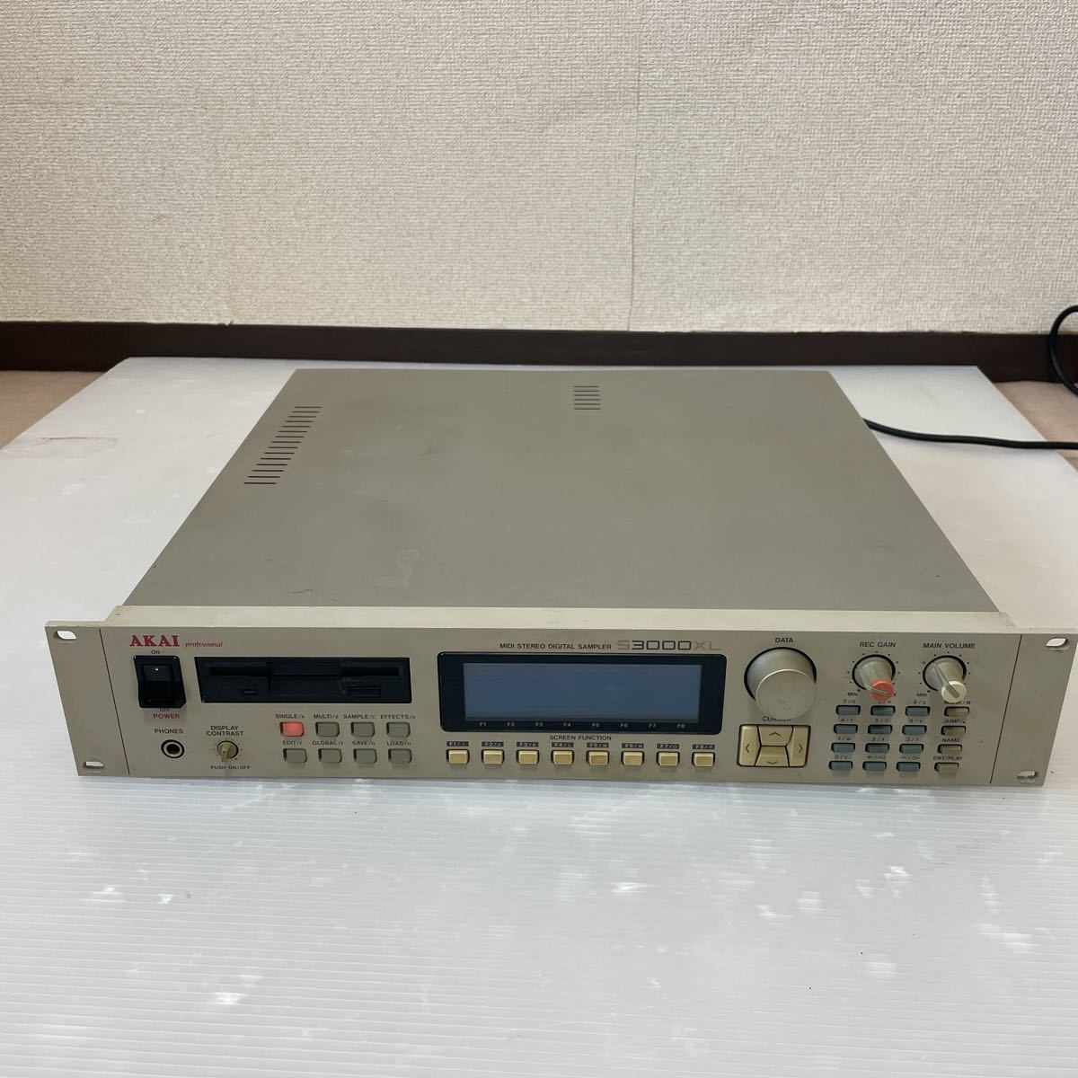 AKAI アカイ MIDIステレオ デジタルサンプラー S3000XL STEREO DIGITAL