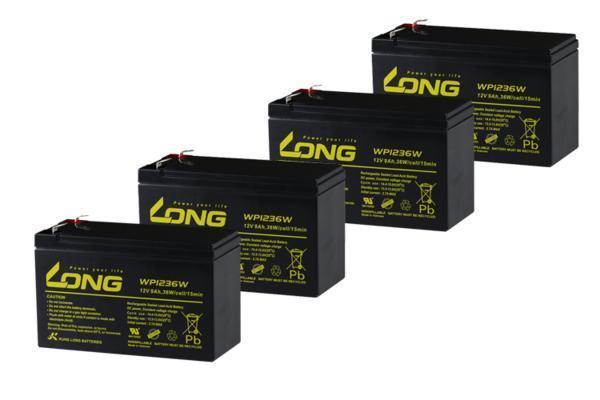 宅配便配送 LONG KUNG BATTERIES 高性能シールドバッテリー 12V9Ah 4個セット 完全密封型鉛蓄電池 WP1236W UPS、無停電電源装置