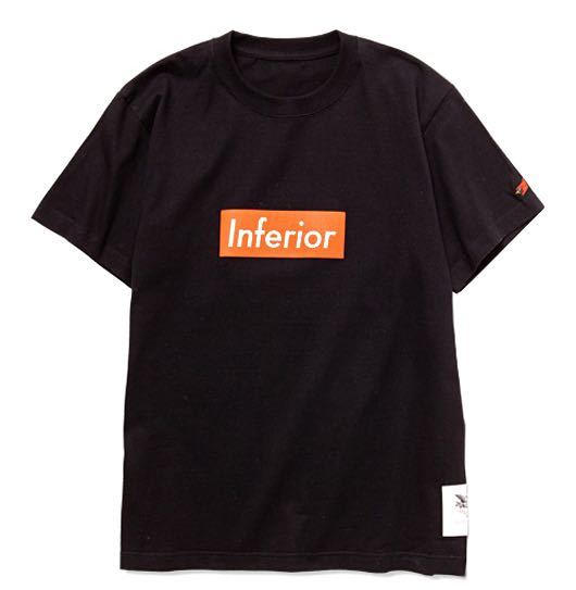 MARK McNAIRY Inferior Box Logo Tee マークマクナイリー ボックスロゴ Tシャツ 黒S MM7