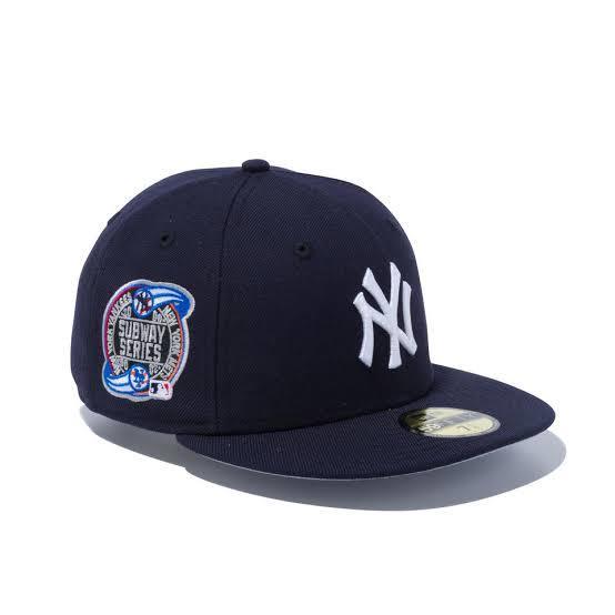限定 NEW ERA Yankees 59FIFTY MLB サイドパッチ ニューヨーク ヤンキース サブウェイシリーズ ネイビー 7 5/8（60.6cm）_画像1