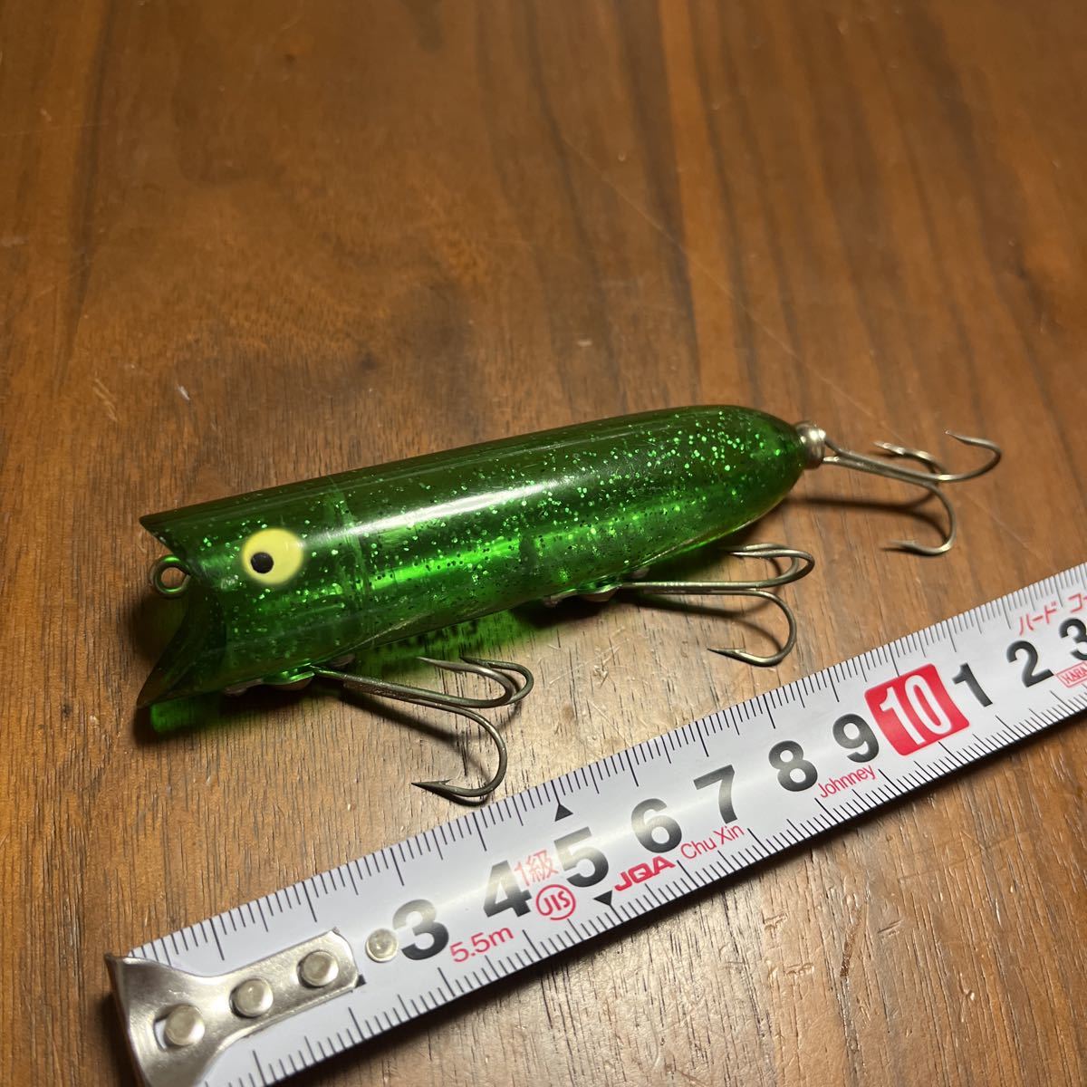 ヤフオク! - ヘドン HEDDON ラッキー13 緑 ラメ クリアカラー