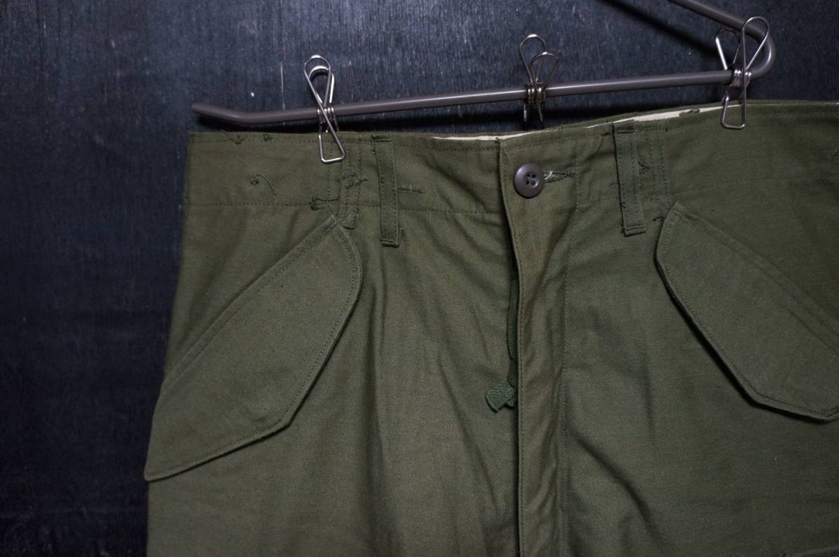 ほぼデッド 72年 米軍実物 M-65 フィールドパンツ S-L ビンテージ 70s