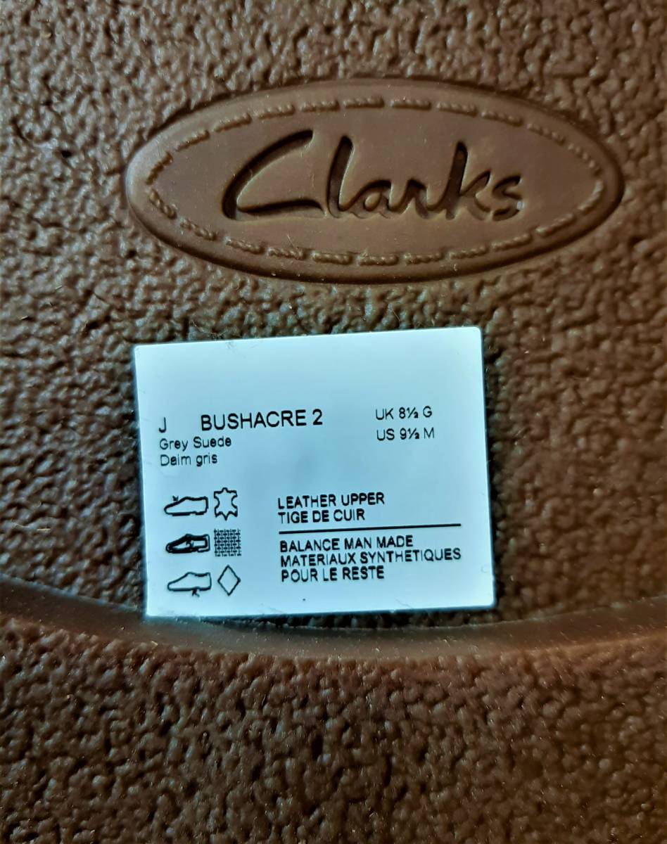 clarks ORIGINALS desert boots Suede black クラークス デザートブーツ スエード グレーsize UK8.5 US9.5