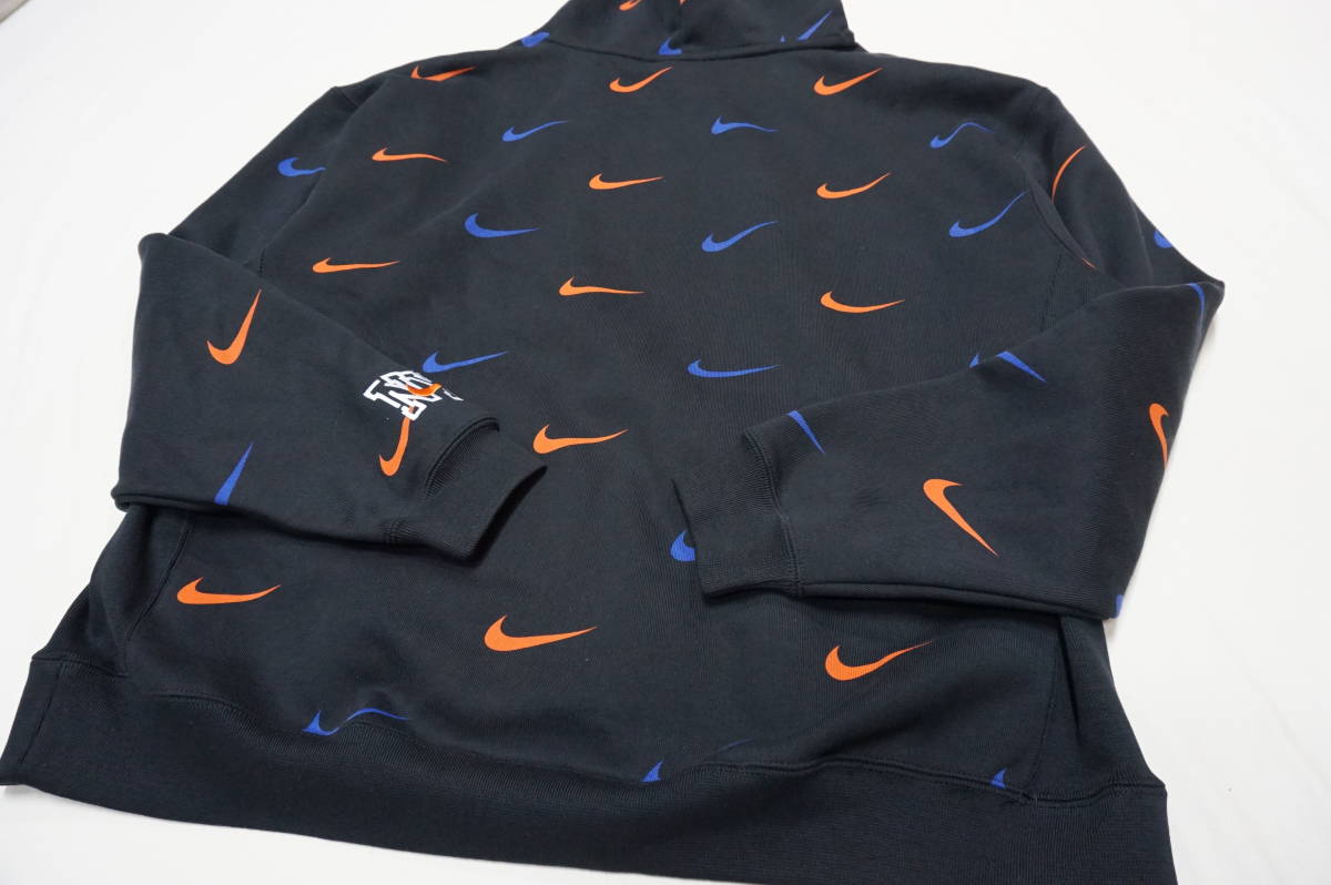 KITH Nike for New York Knicks AOP Hoodie Black /CZ1749-010☆キス