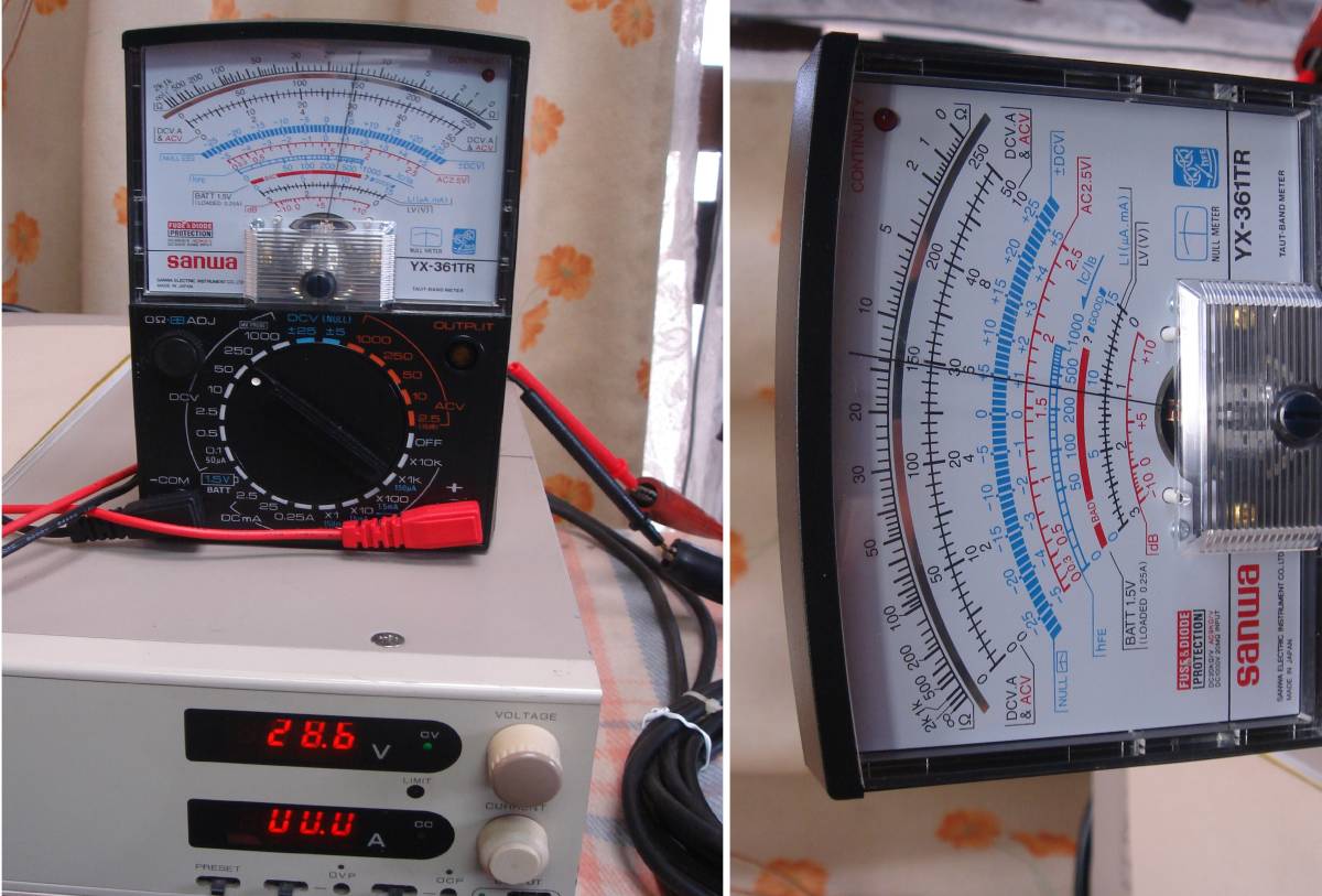 高砂　業務用低入力：ズーム直流安定化電源　EX-1500L2 0~60V 0~100A 取説付き　テスト済みOK_画像5