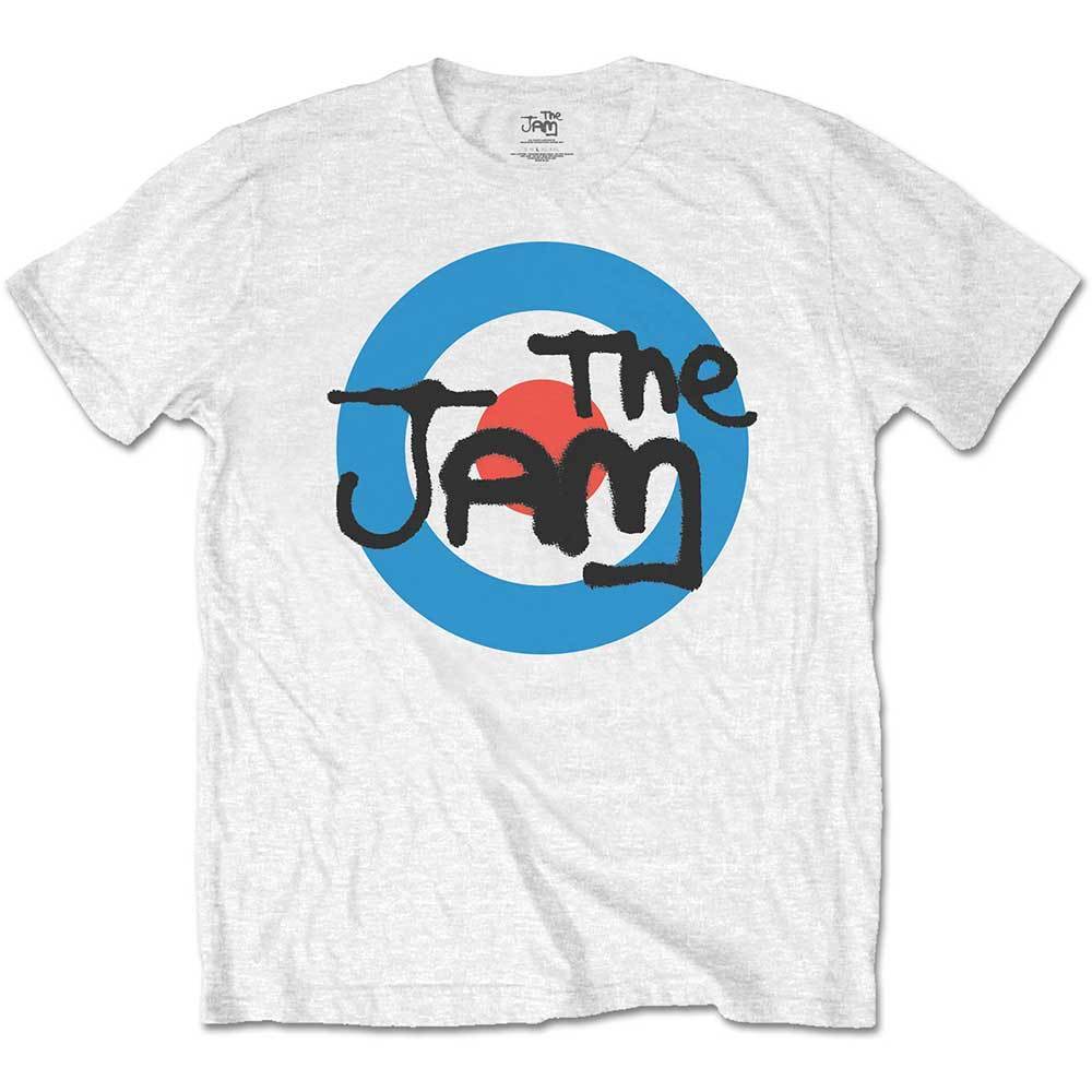 ★ザ・ジャム Tシャツ The JAM ターゲット 白 L 正規品 ロックTシャツ関連 smallfacesの画像2
