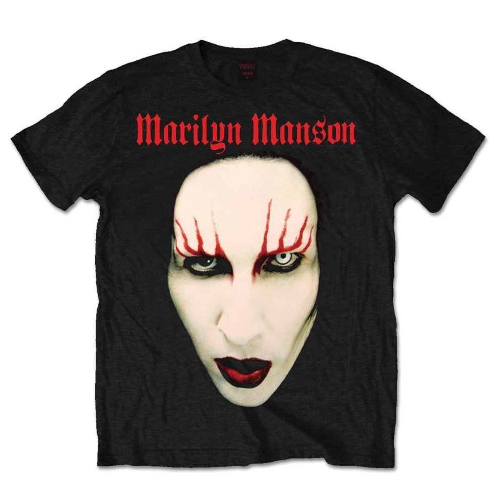 ★マリリン マンソン Ｔシャツ Marilyn Manson RED LIPS - S 正規品 メタル ロック Justin Bieber_画像2